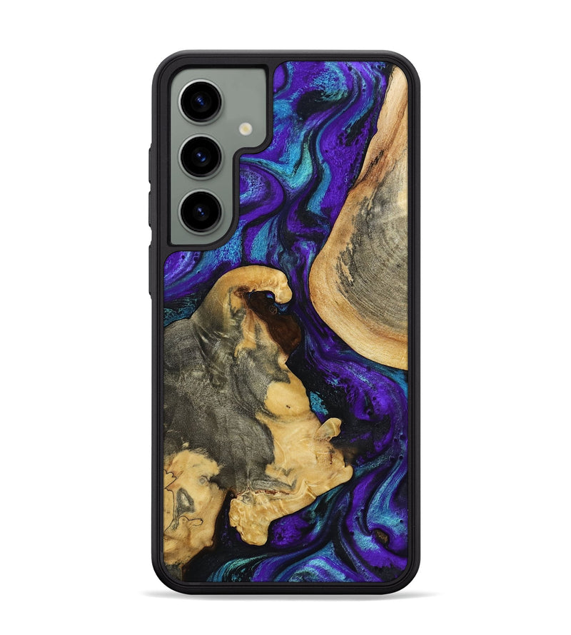 Galaxy S24 Plus Wood Phone Case - Shelba (Purple, 800043)