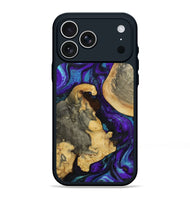 iPhone 17 Pro Max Wood Phone Case - Shelba (Purple, 800043)