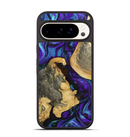Pixel 9 Wood Phone Case - Shelba (Purple, 800043)