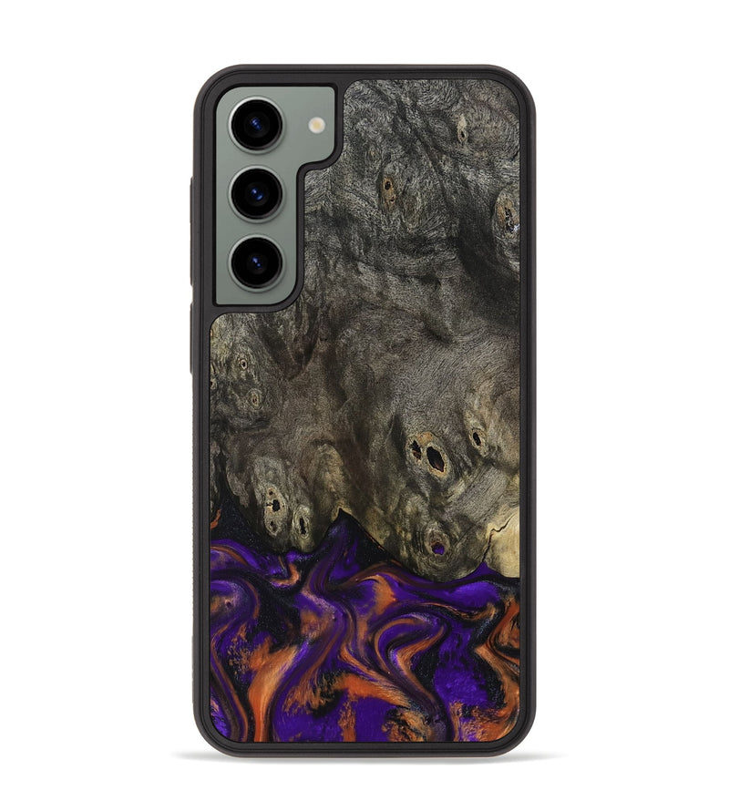Galaxy S23 Plus Wood Phone Case - Cheri (Purple, 800044)