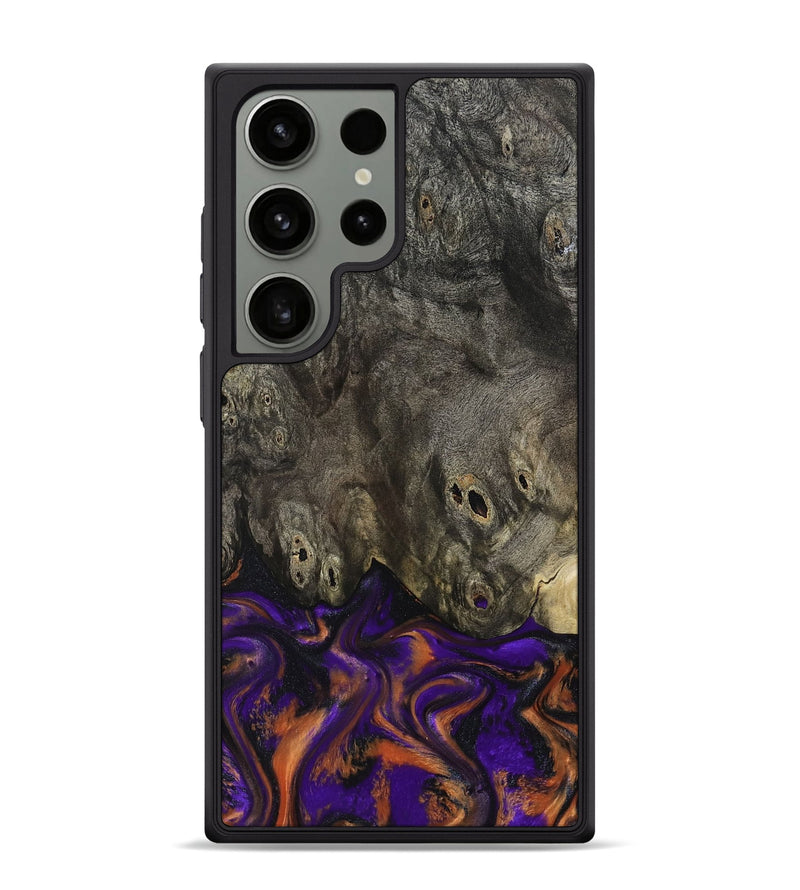 Galaxy S24 Ultra Wood Phone Case - Cheri (Purple, 800044)