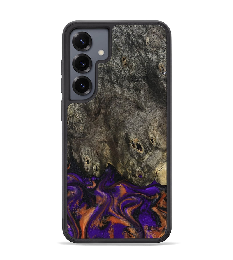 Galaxy S25 Plus Wood Phone Case - Cheri (Purple, 800044)