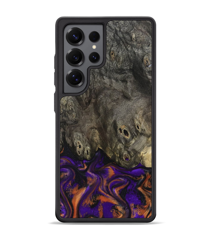 Galaxy S25 Ultra Wood Phone Case - Cheri (Purple, 800044)