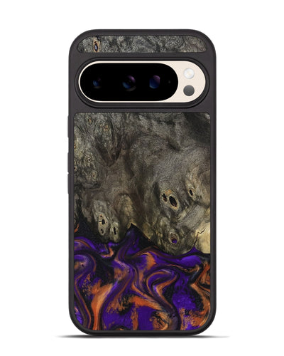 Pixel 10 Wood Phone Case - Cheri (Purple, 800044)