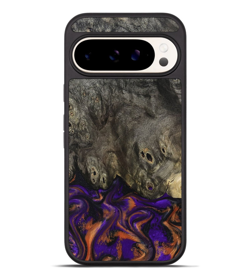 Pixel 9 Pro XL Wood Phone Case - Cheri (Purple, 800044)