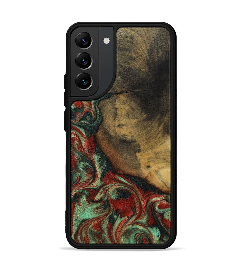 Galaxy S22 Plus Wood Phone Case - Cyril (Green, 800066)