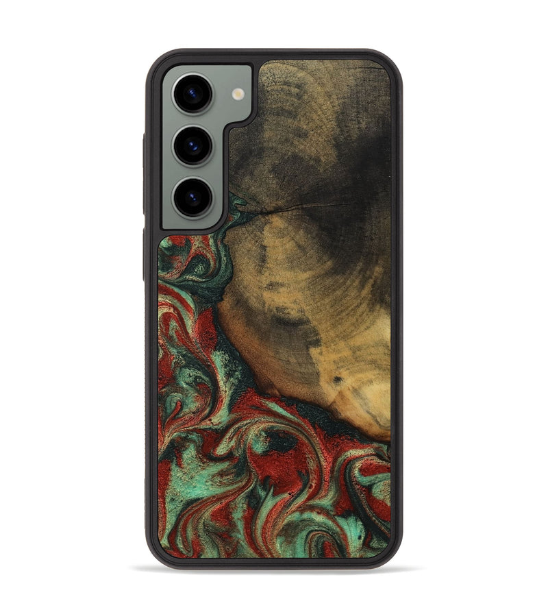 Galaxy S23 Plus Wood Phone Case - Cyril (Green, 800066)