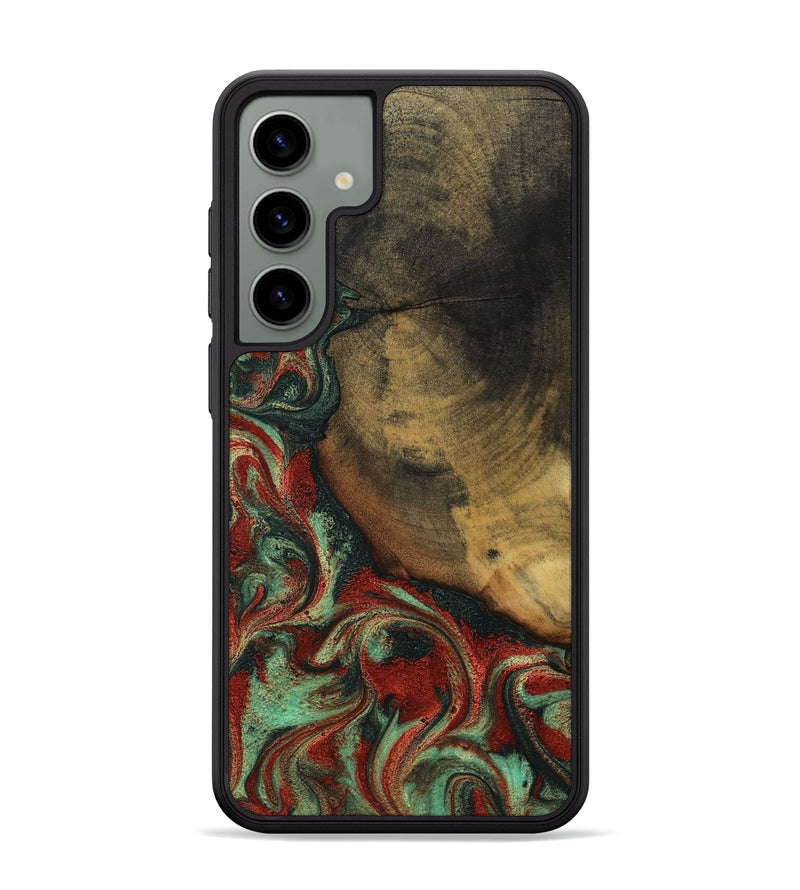 Galaxy S24 Plus Wood Phone Case - Cyril (Green, 800066)