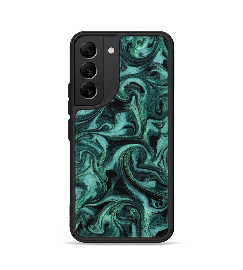 Galaxy S22 ResinArt Phone Case - Clem (Green, 800067)