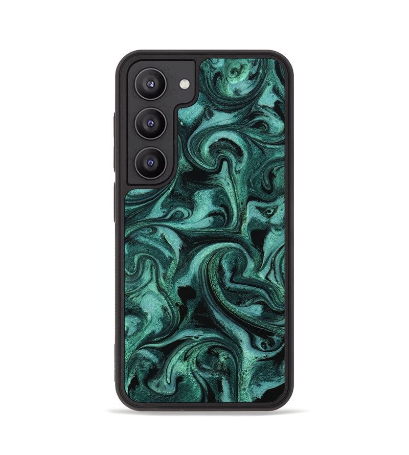 Galaxy S23 ResinArt Phone Case - Clem (Green, 800067)