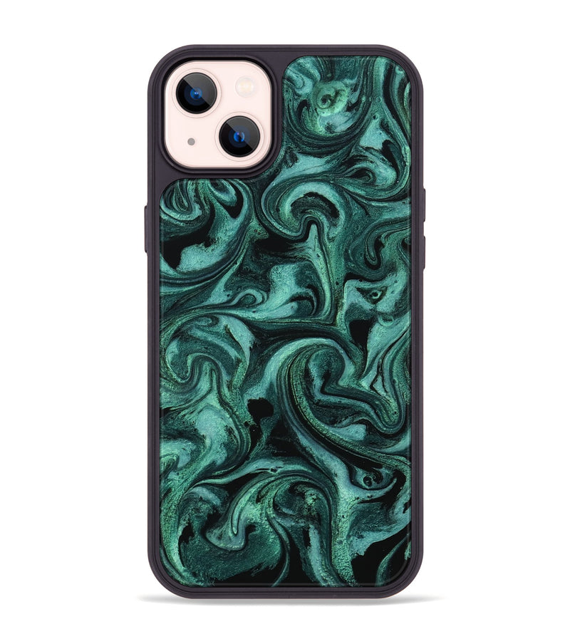 iPhone 14 Plus ResinArt Phone Case - Clem (Green, 800067)