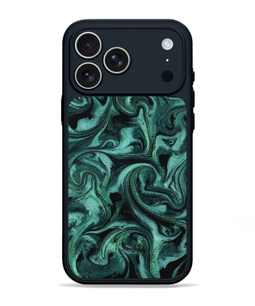 iPhone 17 Pro Max ResinArt Phone Case - Clem (Green, 800067)