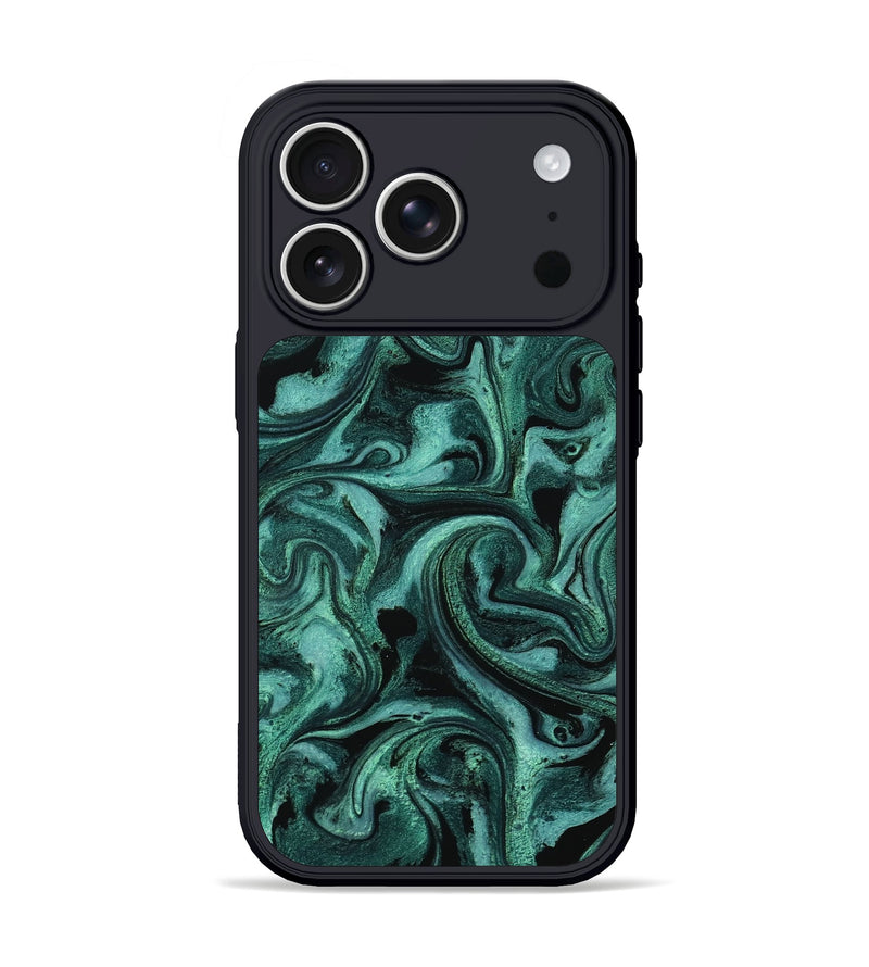 iPhone 17 Pro ResinArt Phone Case - Clem (Green, 800067)