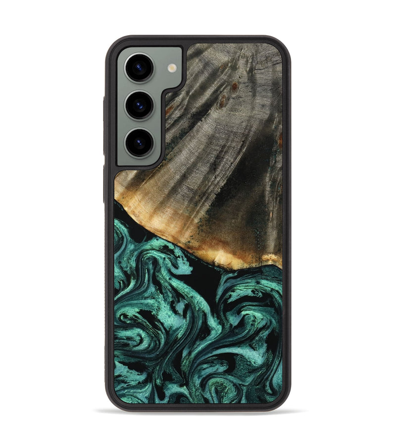 Galaxy S23 Plus Wood Phone Case - Jerome (Green, 800068)