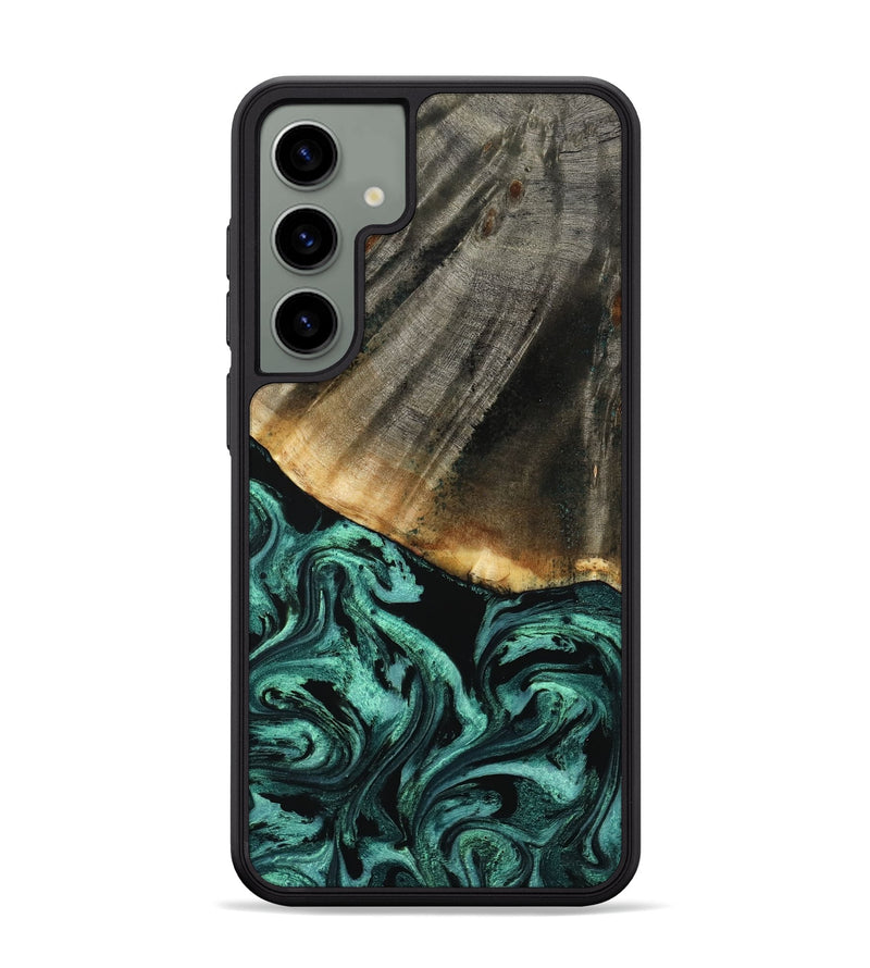 Galaxy S24 Plus Wood Phone Case - Jerome (Green, 800068)