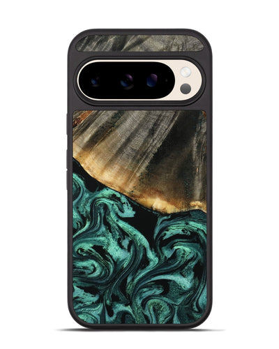 Pixel 10 Wood Phone Case - Jerome (Green, 800068)