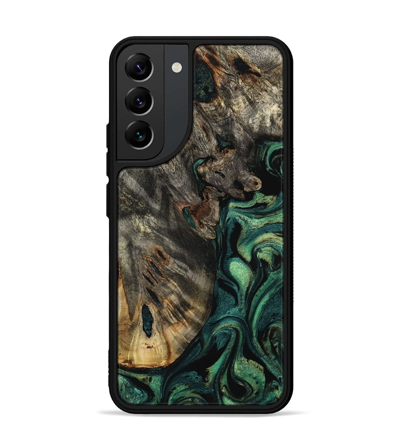 Galaxy S22 Plus Wood Phone Case - Karon (Green, 800069)