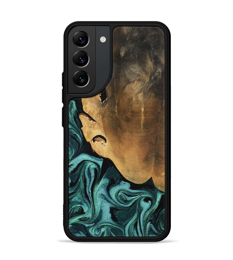 Galaxy S22 Plus Wood Phone Case - Lakesha (Green, 800072)
