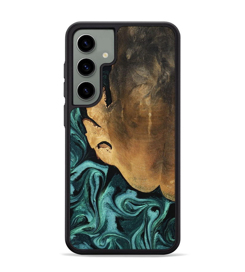 Galaxy S24 Plus Wood Phone Case - Lakesha (Green, 800072)