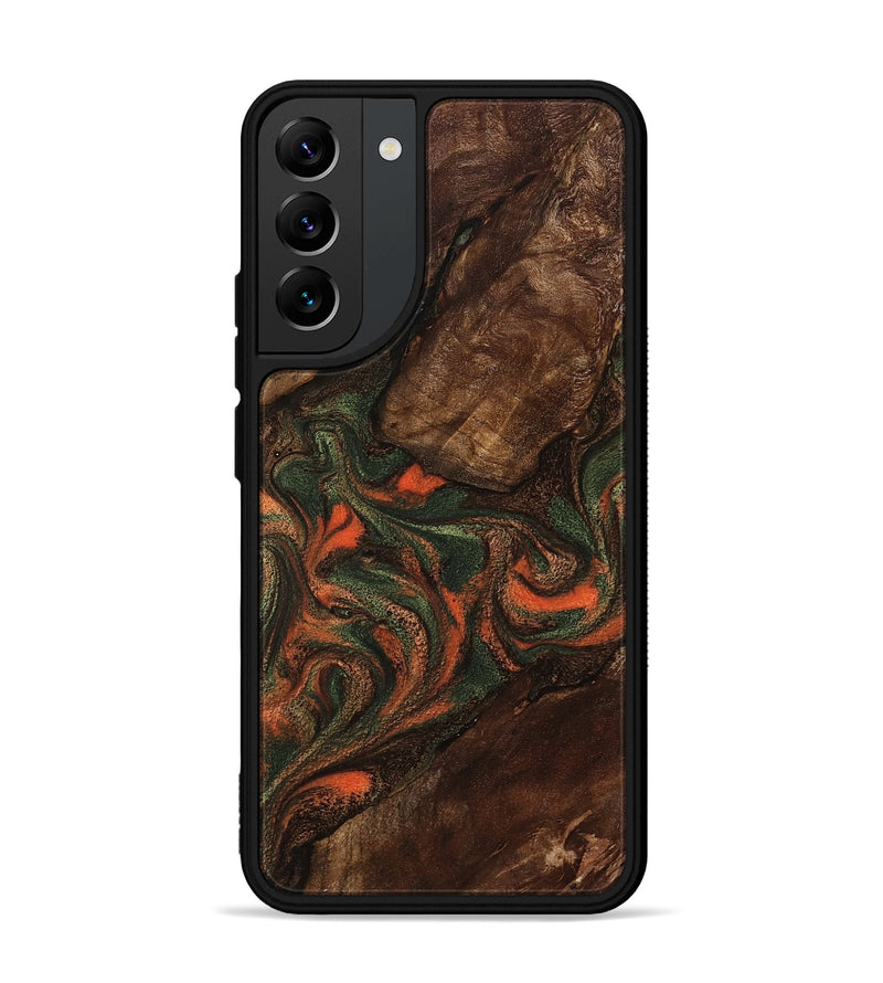 Galaxy S22 Plus Wood Phone Case - Ethan (Green, 800073)