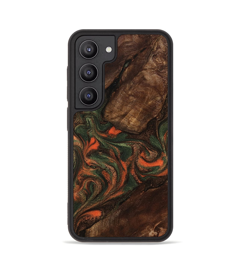 Galaxy S23 Wood Phone Case - Ethan (Green, 800073)