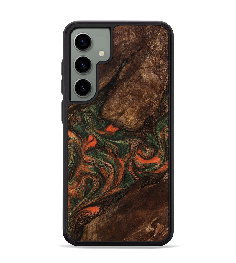 Galaxy S24 Plus Wood Phone Case - Ethan (Green, 800073)