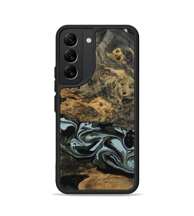 Galaxy S22 Wood Phone Case - Genesis (Green, 800074)