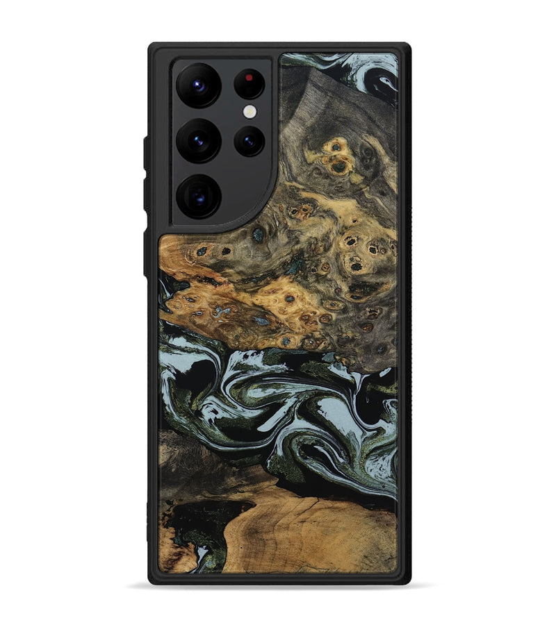 Galaxy S22 Ultra Wood Phone Case - Genesis (Green, 800074)