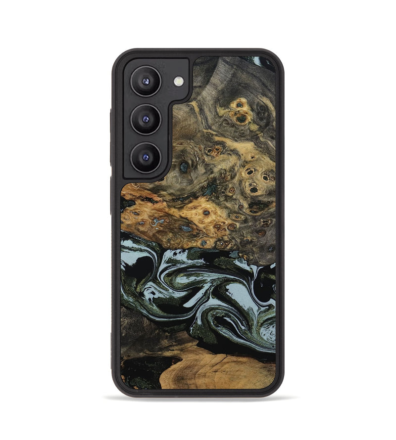 Galaxy S23 Wood Phone Case - Genesis (Green, 800074)