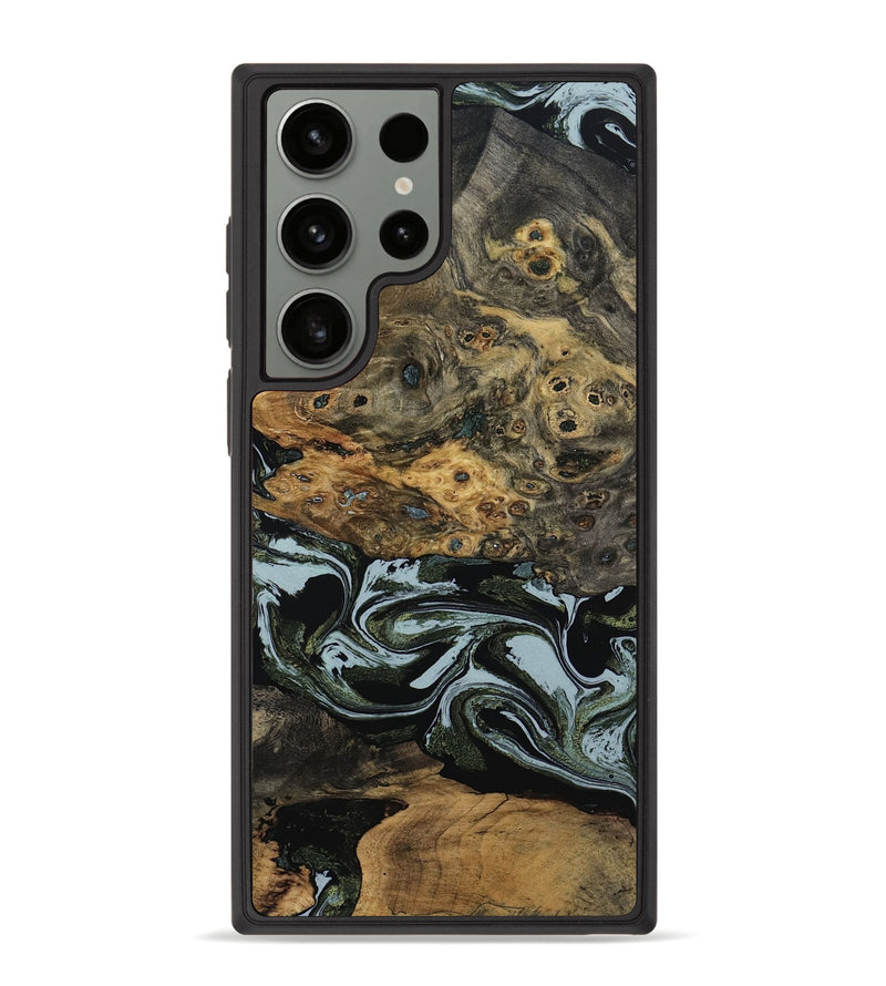 Galaxy S23 Ultra Wood Phone Case - Genesis (Green, 800074)