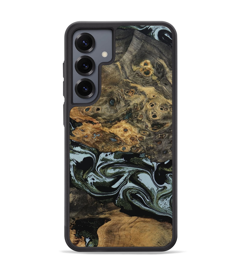 Galaxy S25 Plus Wood Phone Case - Genesis (Green, 800074)