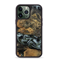 iPhone 13 Pro Max Wood Phone Case - Genesis (Green, 800074)