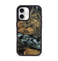 iPhone 17 Wood Phone Case - Genesis (Green, 800074)