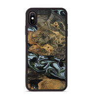 iPhone Xs Max Wood Phone Case - Genesis (Green, 800074)