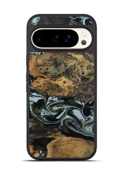 Pixel 9 Pro Wood Phone Case - Genesis (Green, 800074)