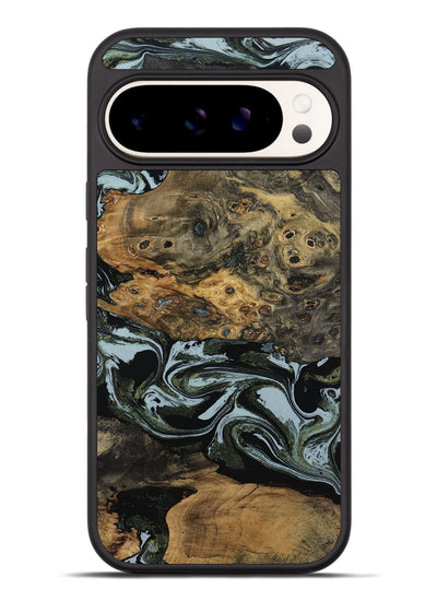 Pixel 9 Pro XL Wood Phone Case - Genesis (Green, 800074)