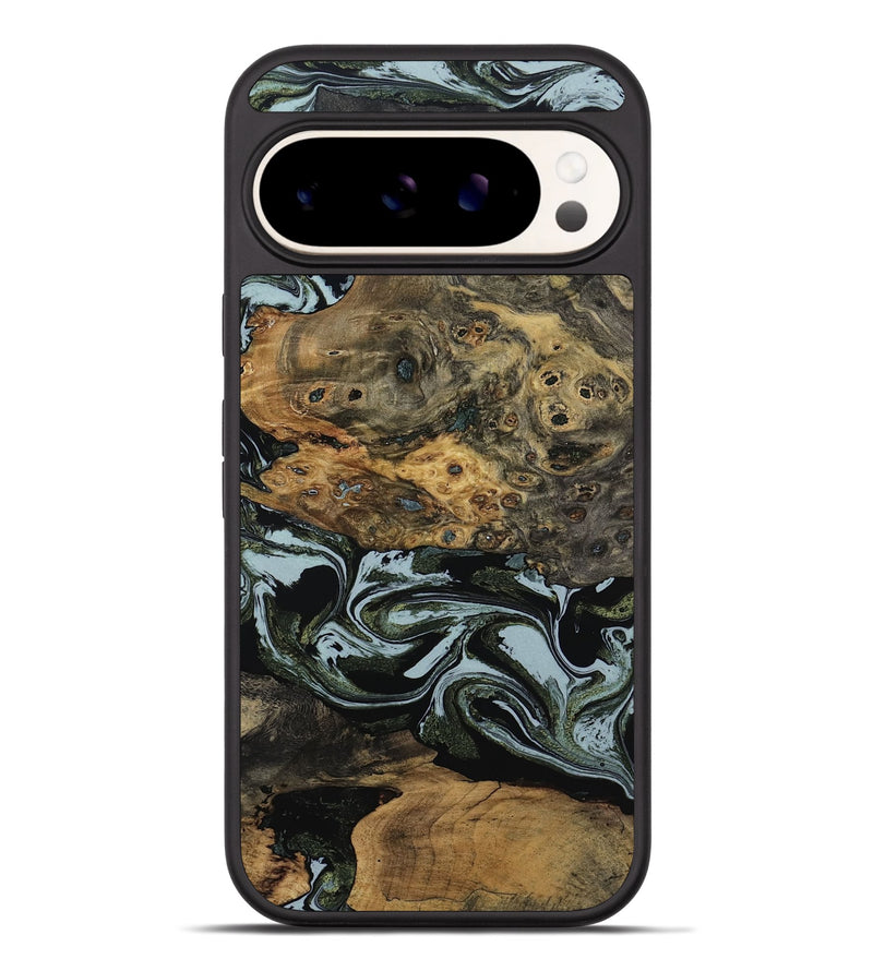 Pixel 9 Pro XL Wood Phone Case - Genesis (Green, 800074)