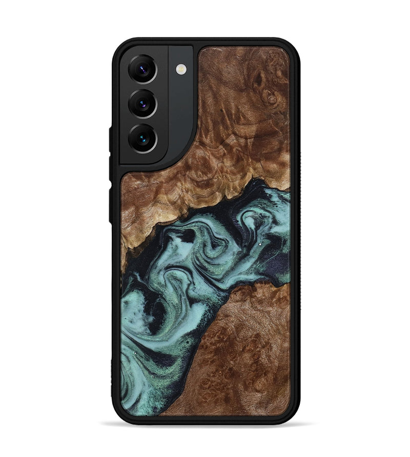 Galaxy S22 Plus Wood Phone Case - Claud (Green, 800075)