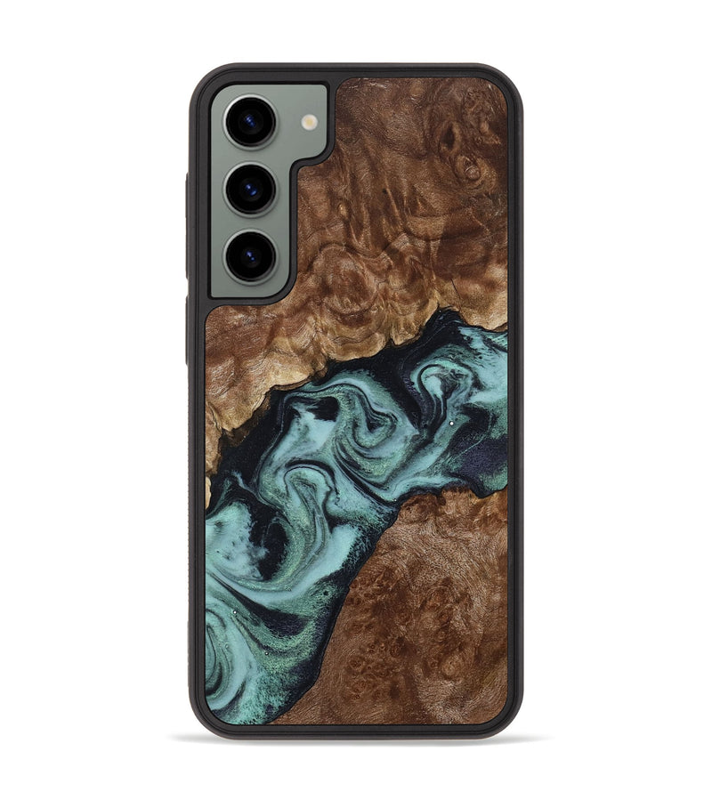 Galaxy S23 Plus Wood Phone Case - Claud (Green, 800075)