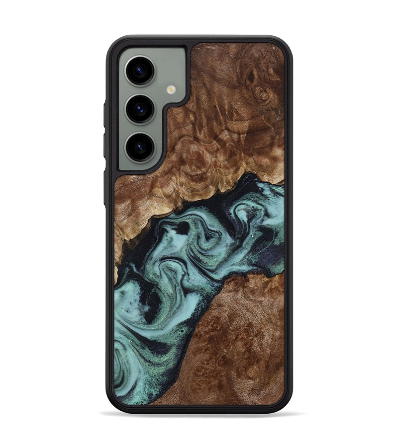 Galaxy S24 Plus Wood Phone Case - Claud (Green, 800075)