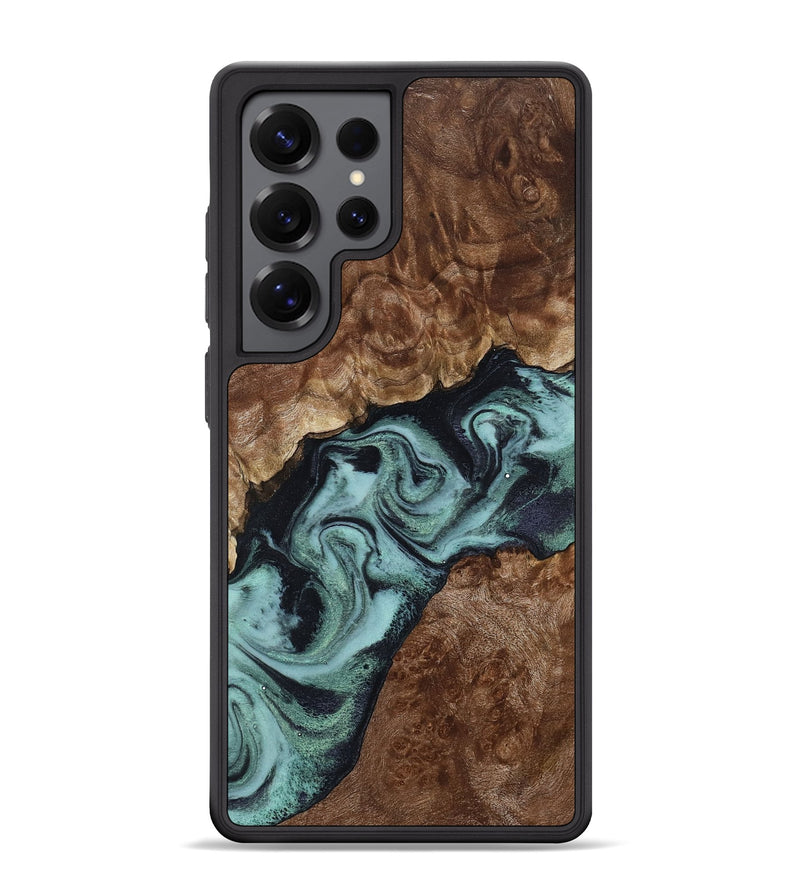 Galaxy S25 Ultra Wood Phone Case - Claud (Green, 800075)