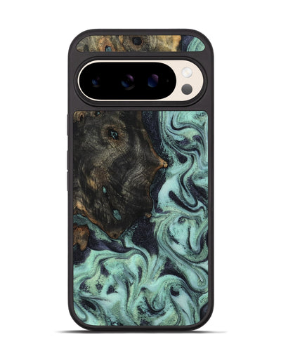 Pixel 10 Wood Phone Case - Elina (Green, 800076)