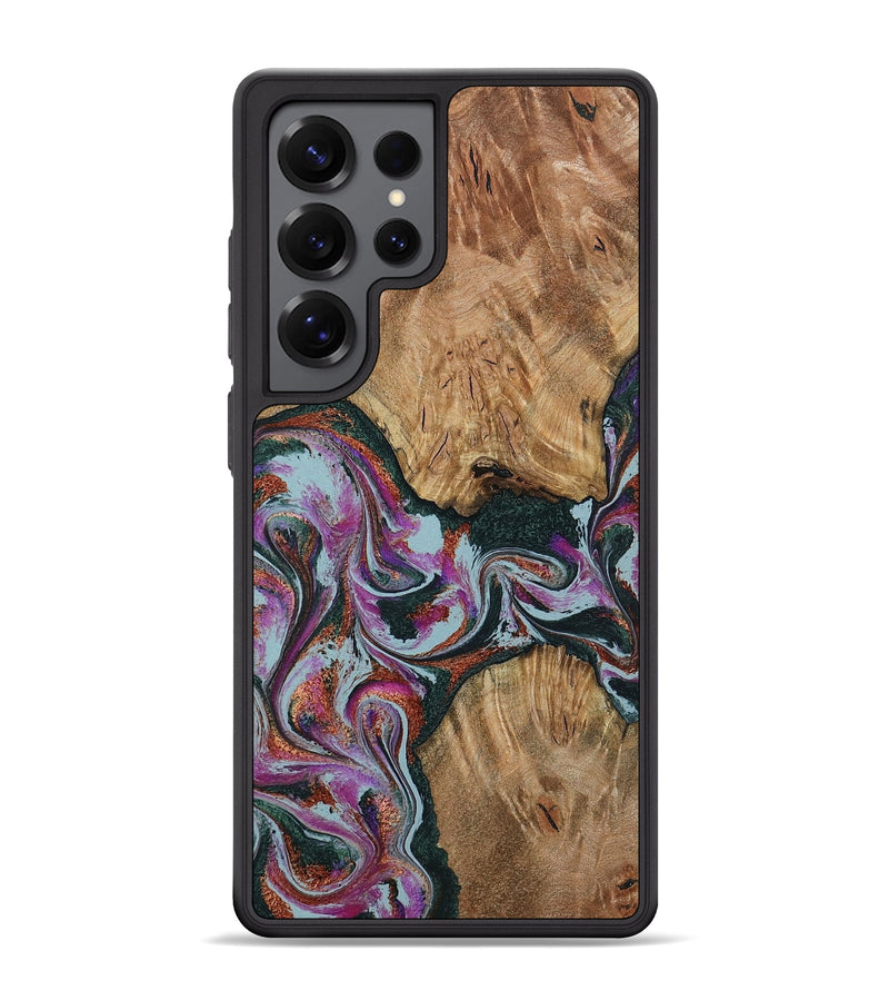 Galaxy S25 Ultra Wood Phone Case - Violeta (Green, 800077)