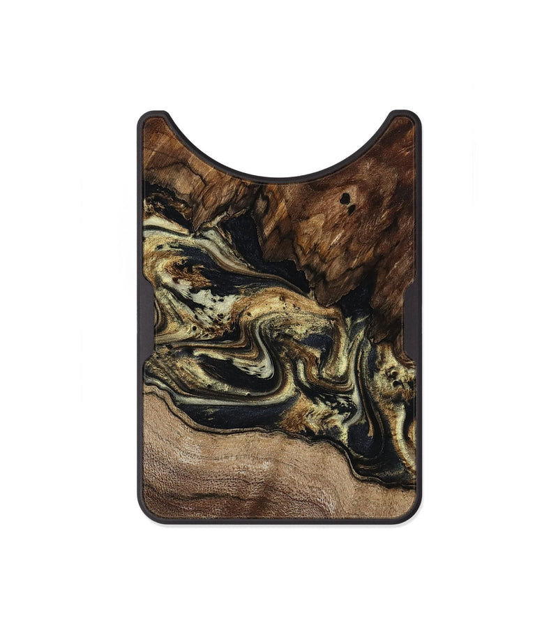 Alloy Wood Wallet - Skylar (Black & White, 800085)