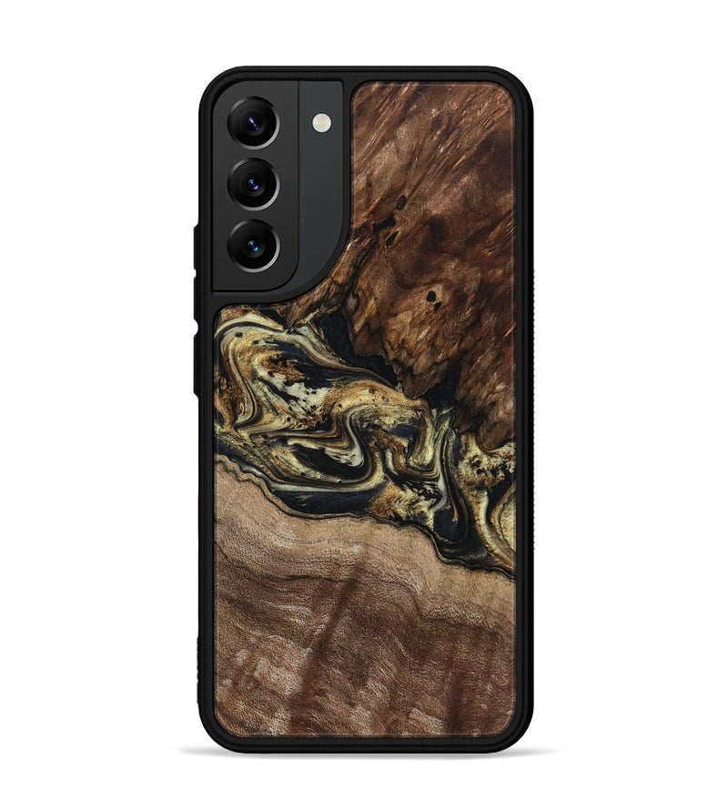 Galaxy S22 Plus Wood Phone Case - Skylar (Black & White, 800085)