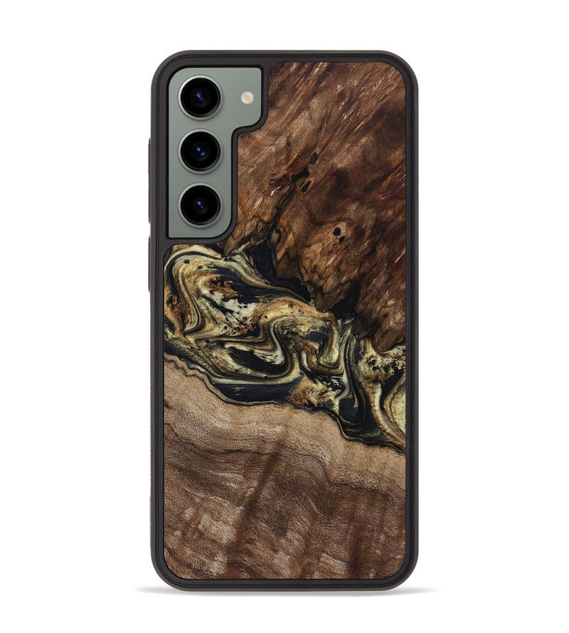Galaxy S23 Plus Wood Phone Case - Skylar (Black & White, 800085)