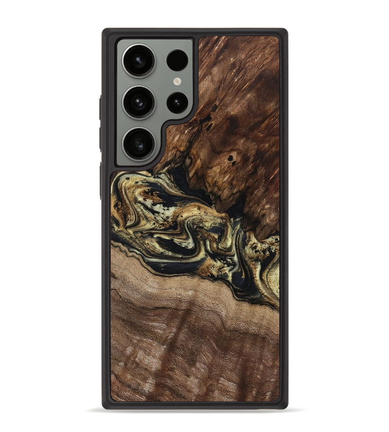 Galaxy S23 Ultra Wood Phone Case - Skylar (Black & White, 800085)