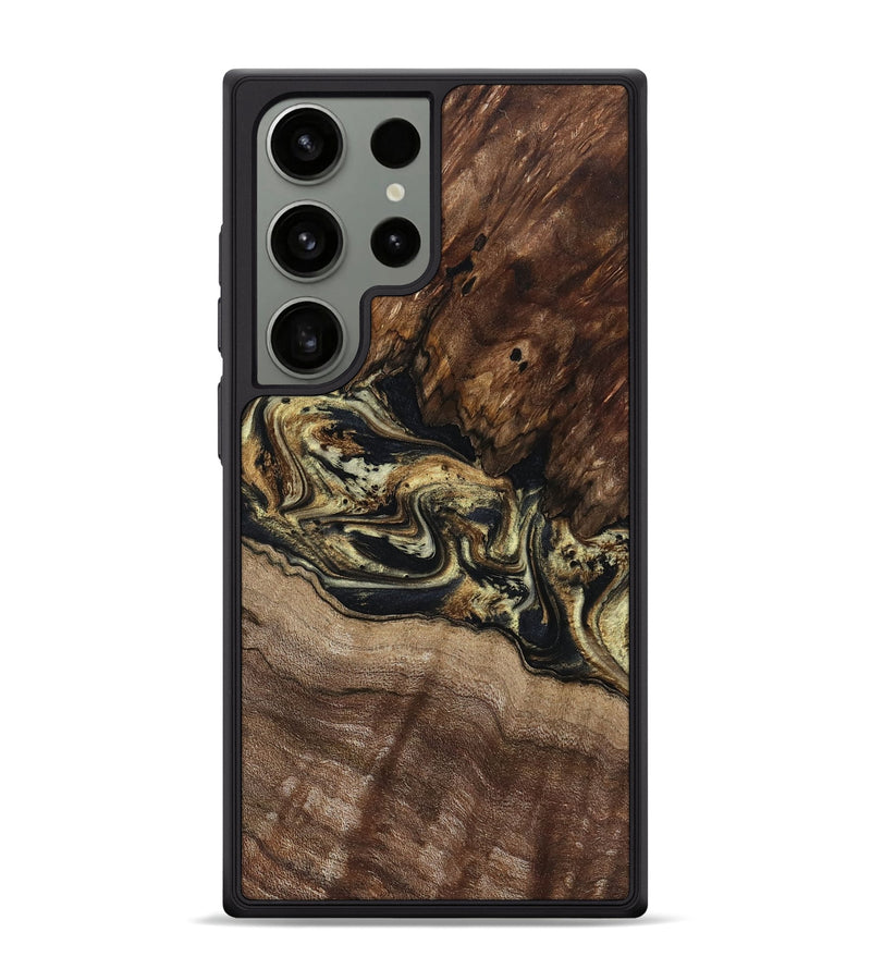 Galaxy S24 Ultra Wood Phone Case - Skylar (Black & White, 800085)