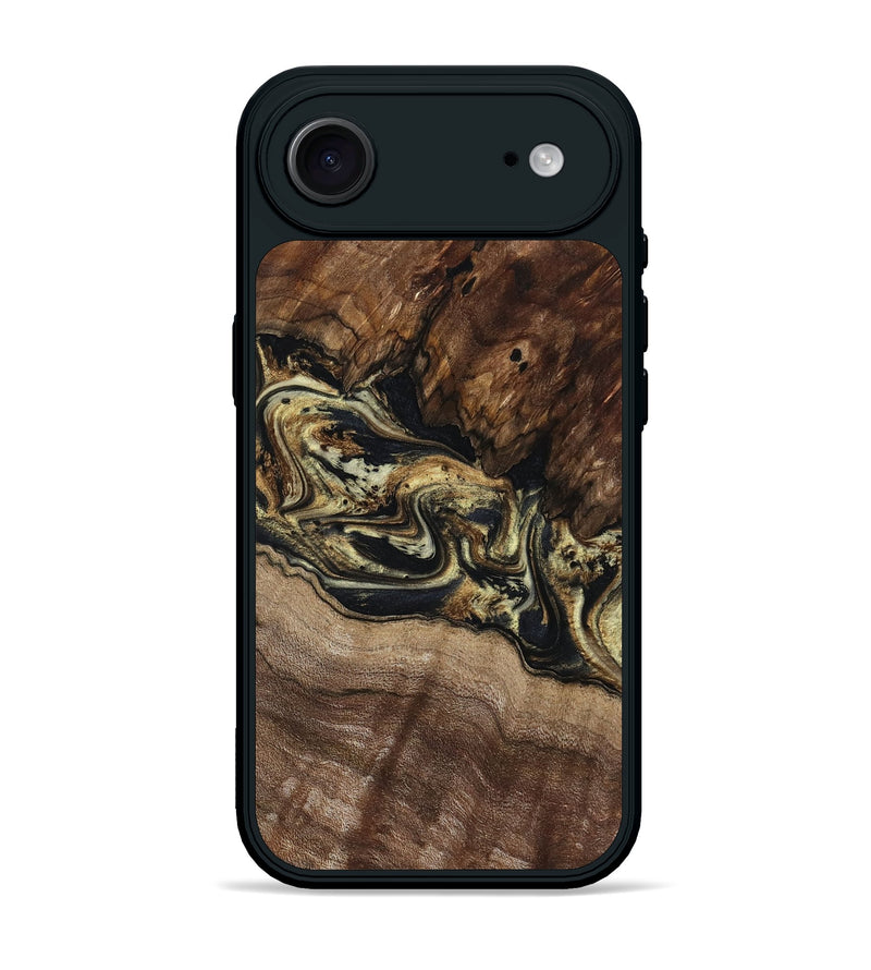 iPhone 17 Air Wood Phone Case - Skylar (Black & White, 800085)