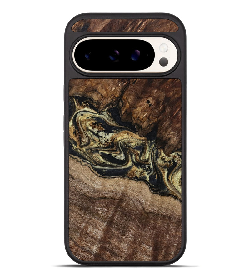 Pixel 10 Pro XL Wood Phone Case - Skylar (Black & White, 800085)